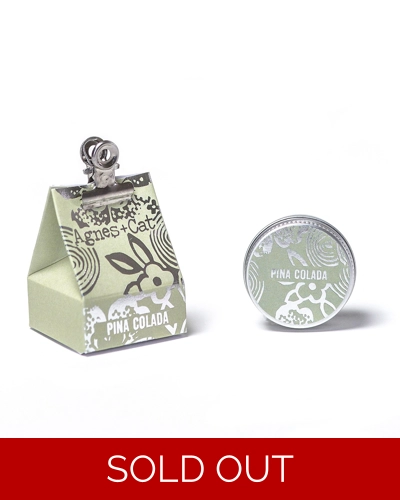 Agnes and Cat Piña Colada Lip Balm